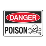 Danger Poison Decal